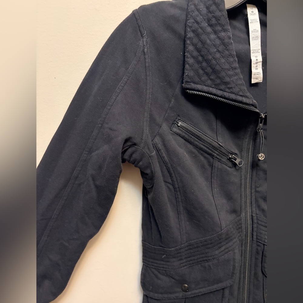 Rare LULU LEMON It's Happening Jacket - Black - Picture 6 of 11